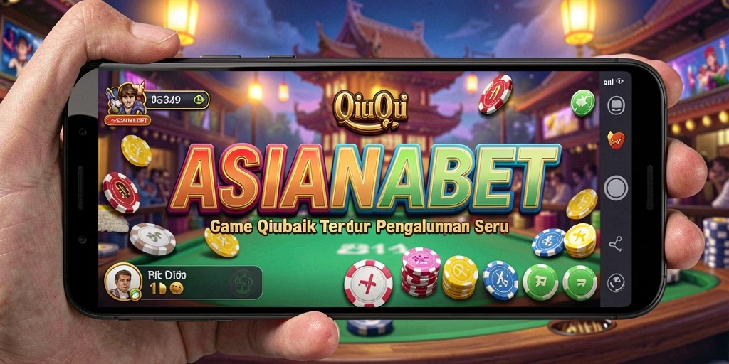 Screenshot utama ASIANABET menampilkan gameplay seru QiuQiu.