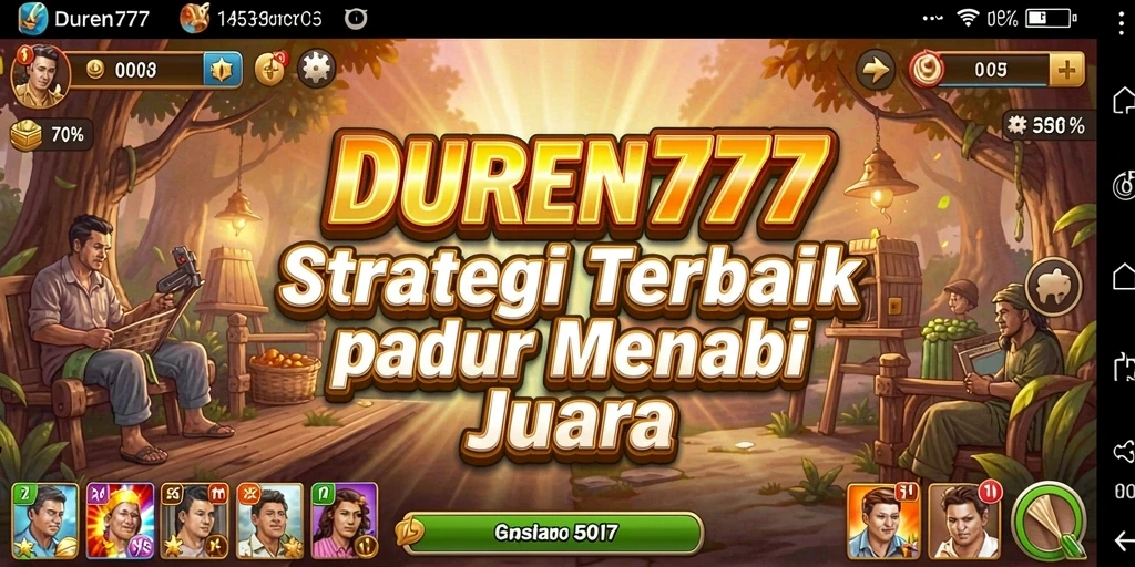 Gameplay DUREN777 yang menantang dan strategi mendebarkan.
