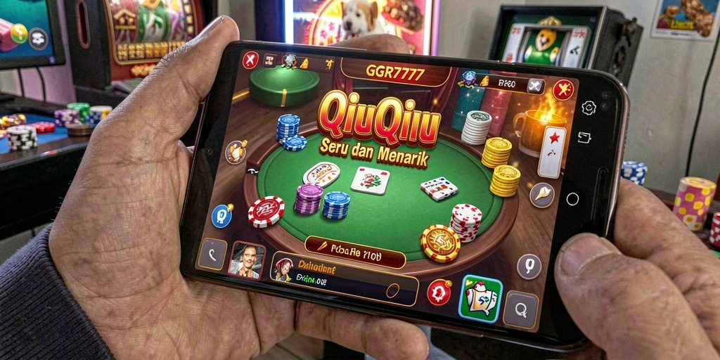 Tampilan gameplay QiuQiu yang mengasyikkan di GGR7777.