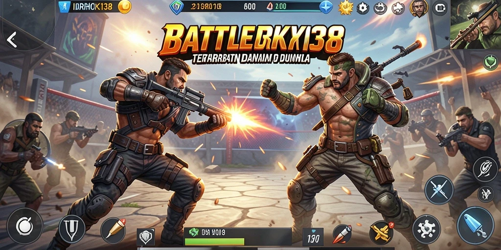 Gameplay seru dan menegangkan di arena Battle Royale IDRHOKI138.