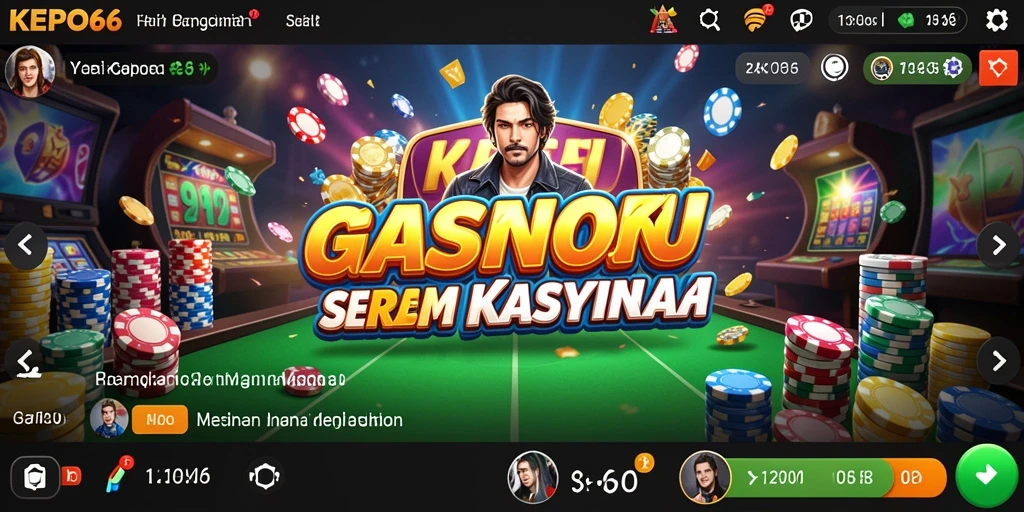 Screenshot KEPO66 menunjukkan gameplay seru dan interaktif di kasino.