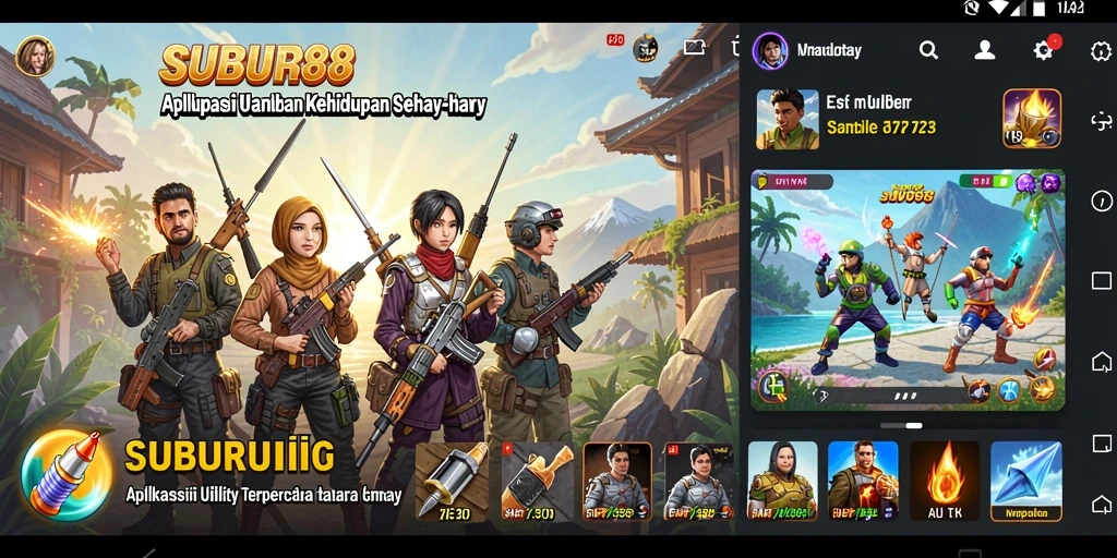 Screenshot SUBUR88 menampilkan antarmuka yang intuitif dan fitur pengingat yang efisien.