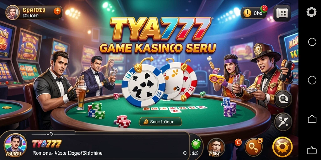 Tampilan gameplay Kasino yang menarik di TYA777.